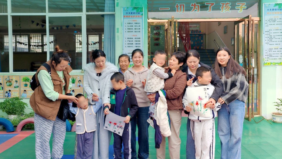 武汉心之初特教阳逻校区与阳逻街小天使幼儿园开展融合教育活动